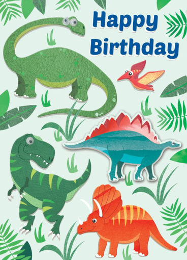 Picture of DINO BIRTHDAY CARD